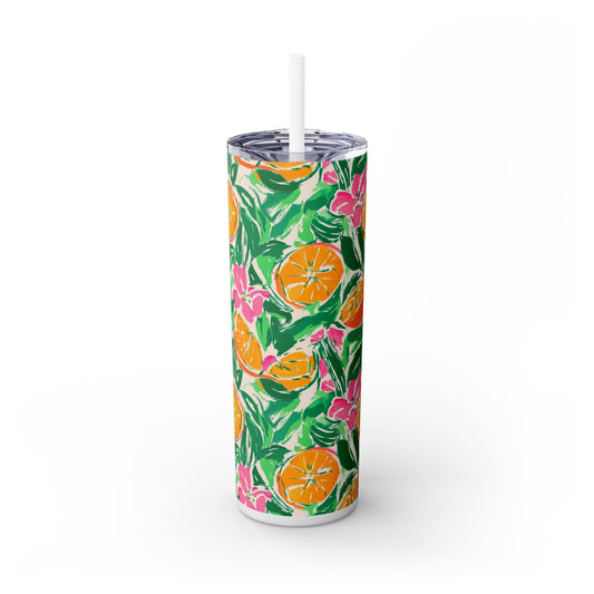 Sunshine Citrus Skinny Tumbler