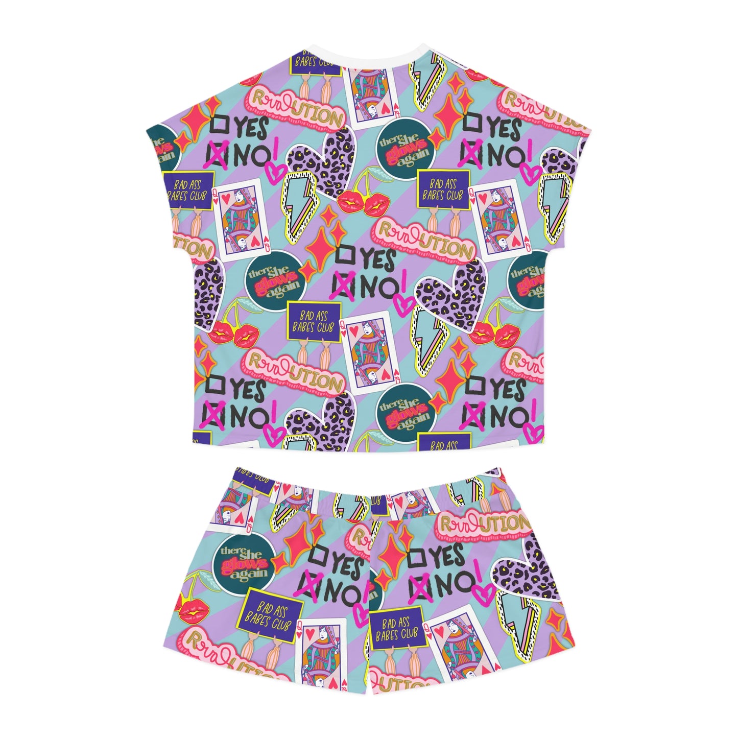 Girl Power Revolution Short Pajama Set