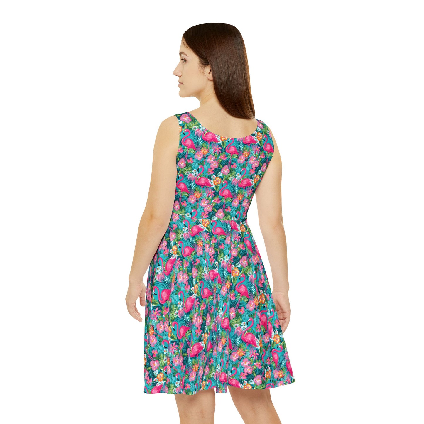 Pink Paradise Skater Dress