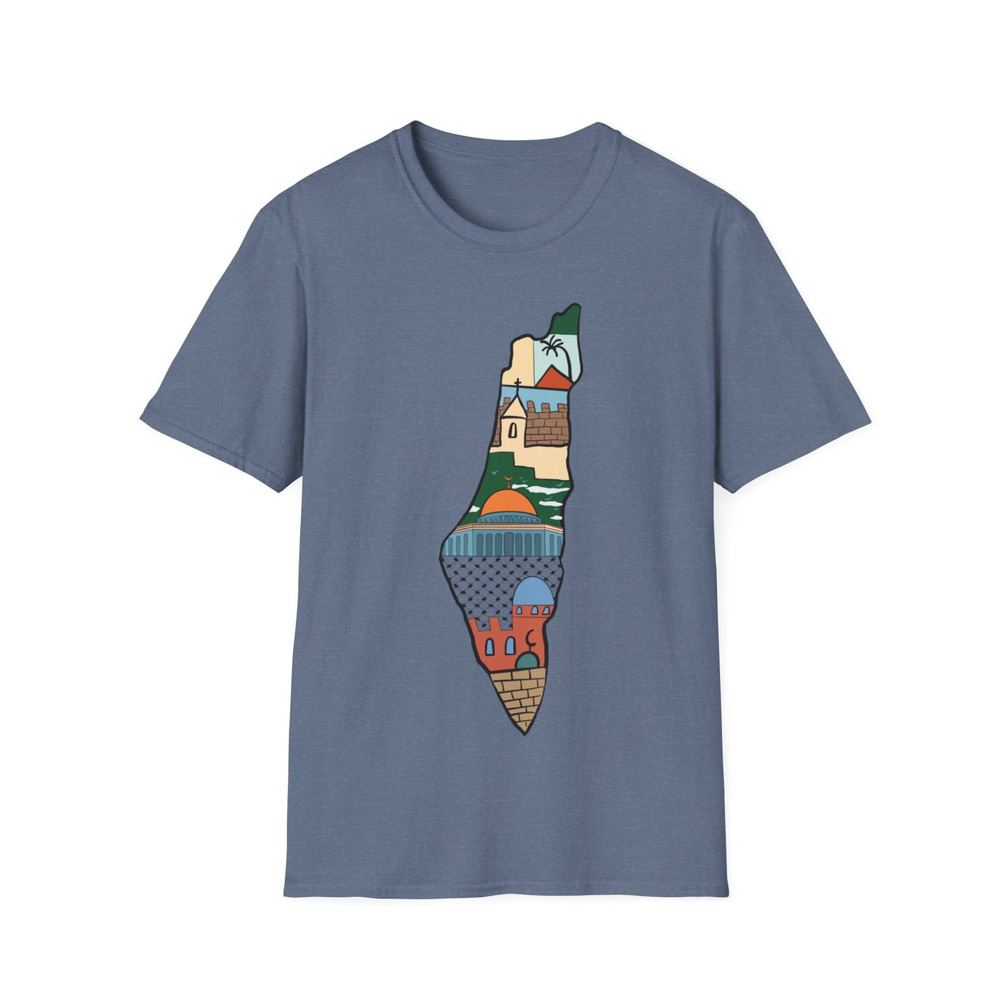 Mapwear: Palestine Edition T-shirt | Women