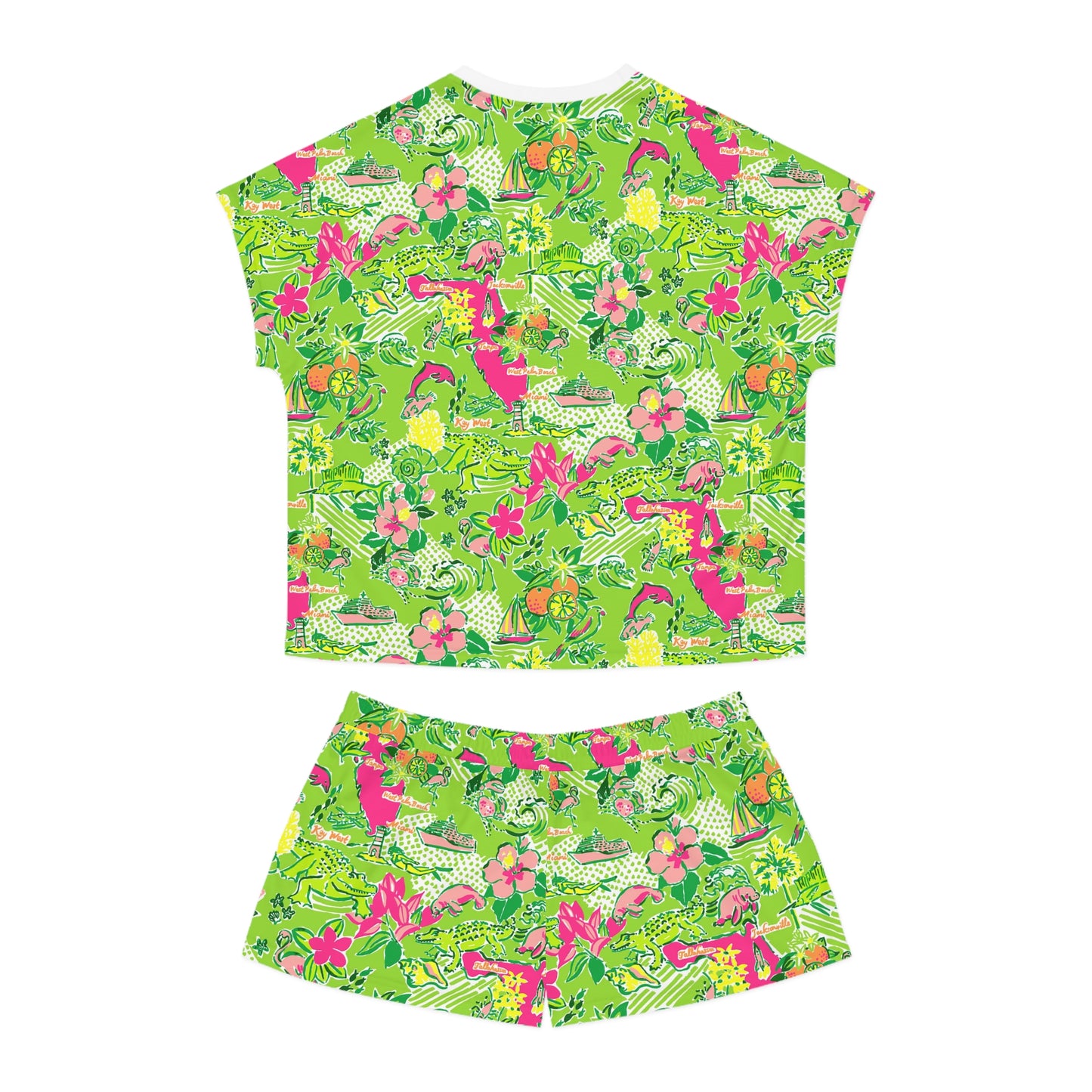 Sunshine State Women's Short Pajama Set