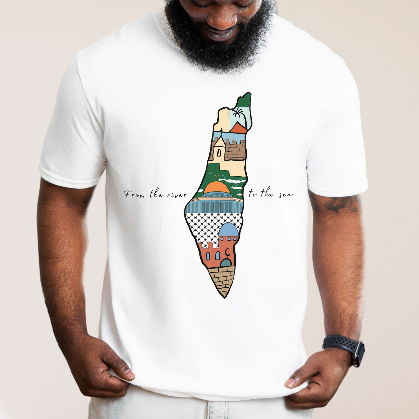 Mapwear: Palestine Edition T-shirt | Men