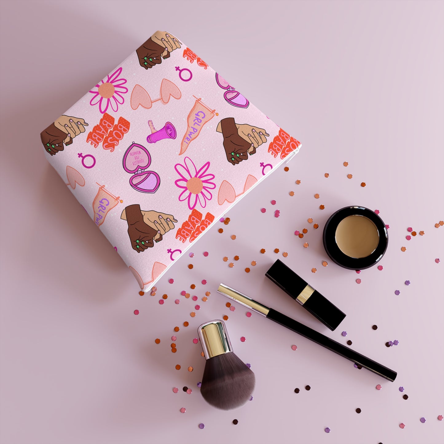 Celebrate Her Power Cosmetic Bag