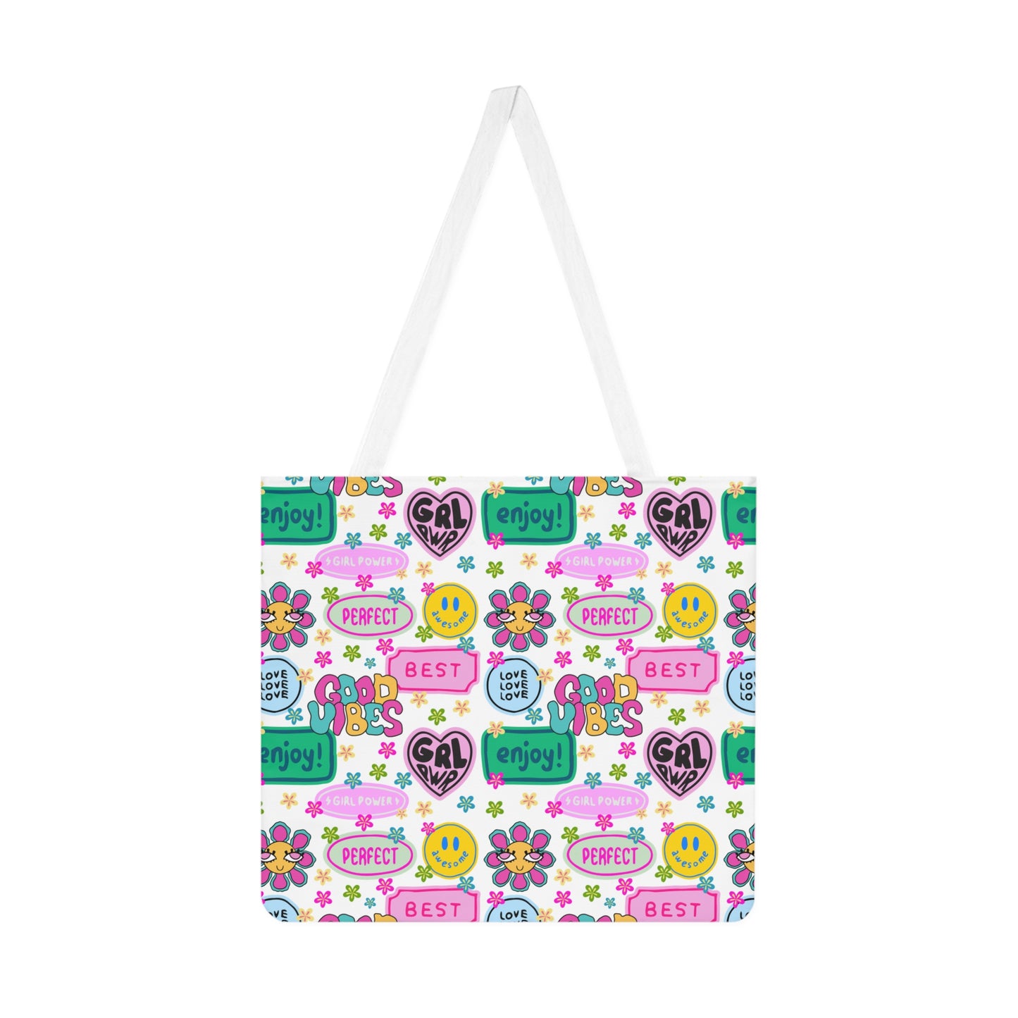 Girl Power, Good Vibes Tote Bag