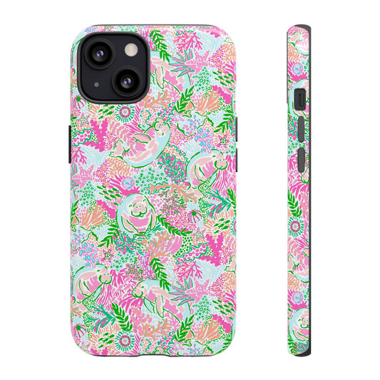 Manatee Paradise iPhone Case