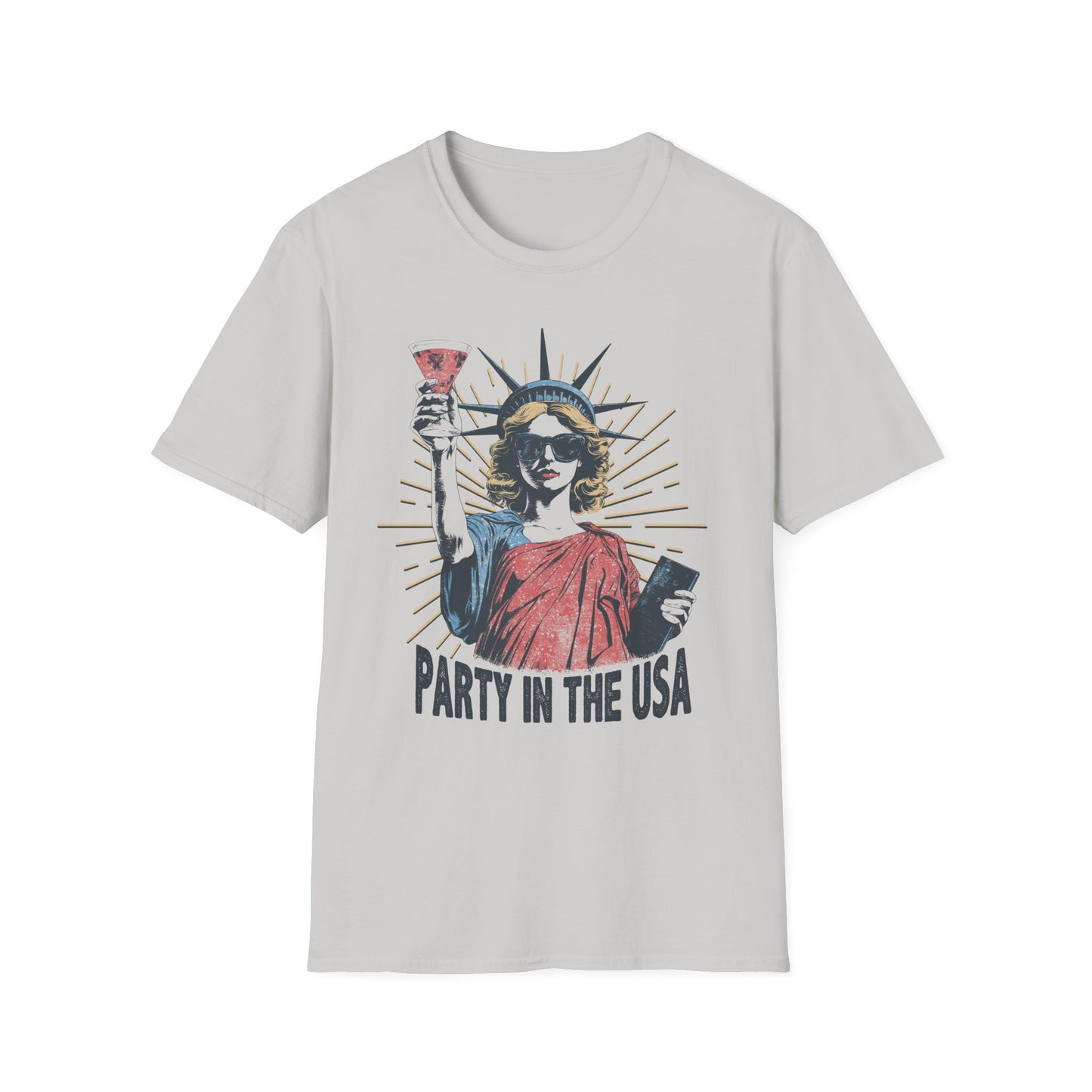 USA Party Vibes T-Shirt | Unisex