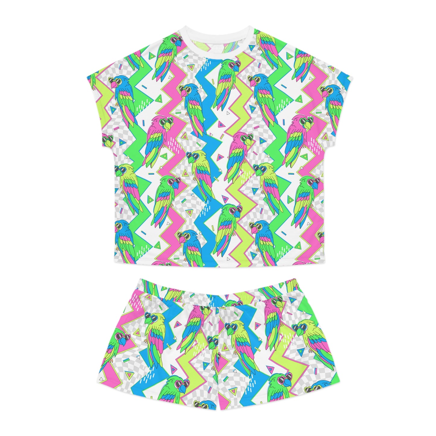 Funky Feminine Short Pajama Set