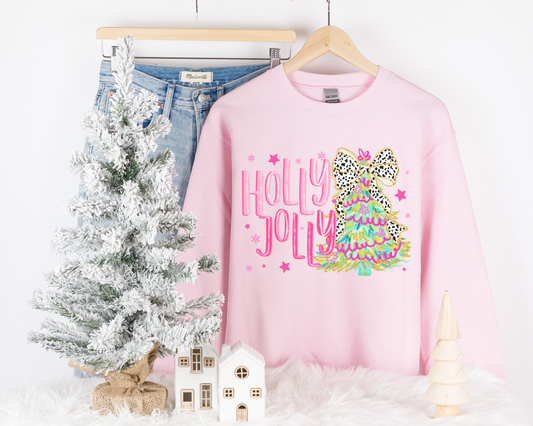 Pink Christmas Sweatshirt