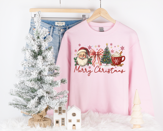 Pink Christmas Sweatshirt