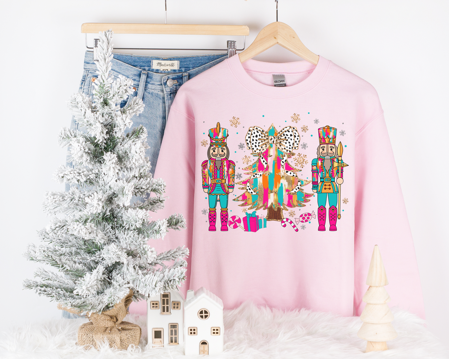 Pink Christmas Sweatshirt