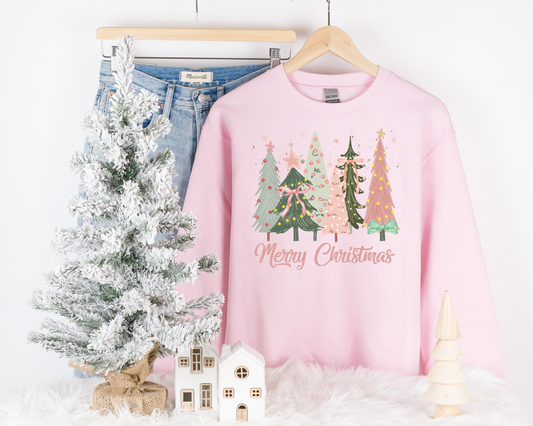 Pink Christmas Sweatshirt