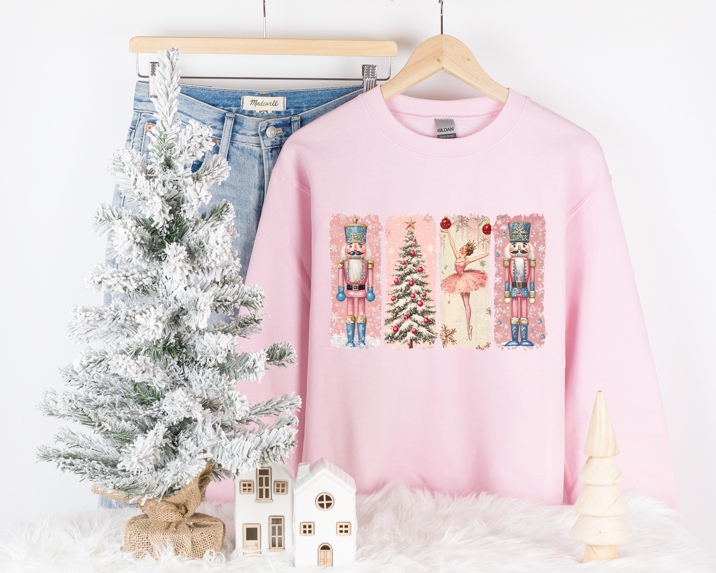 Pink Christmas Sweatshirt