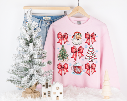 Pink Christmas Sweatshirt