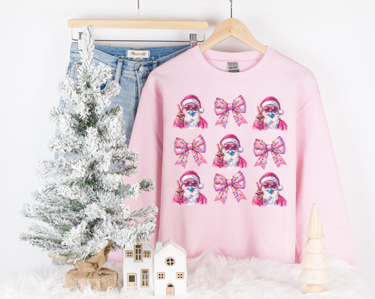 Pink Christmas Sweatshirt