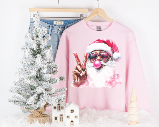 Pink Christmas Sweatshirt