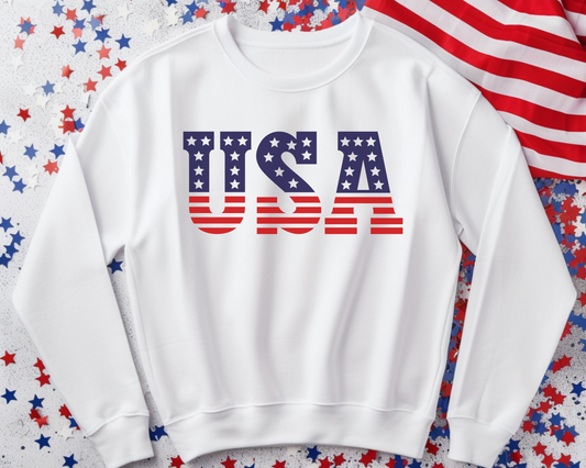 Stars & Stripes Sweatshirt | Unisex