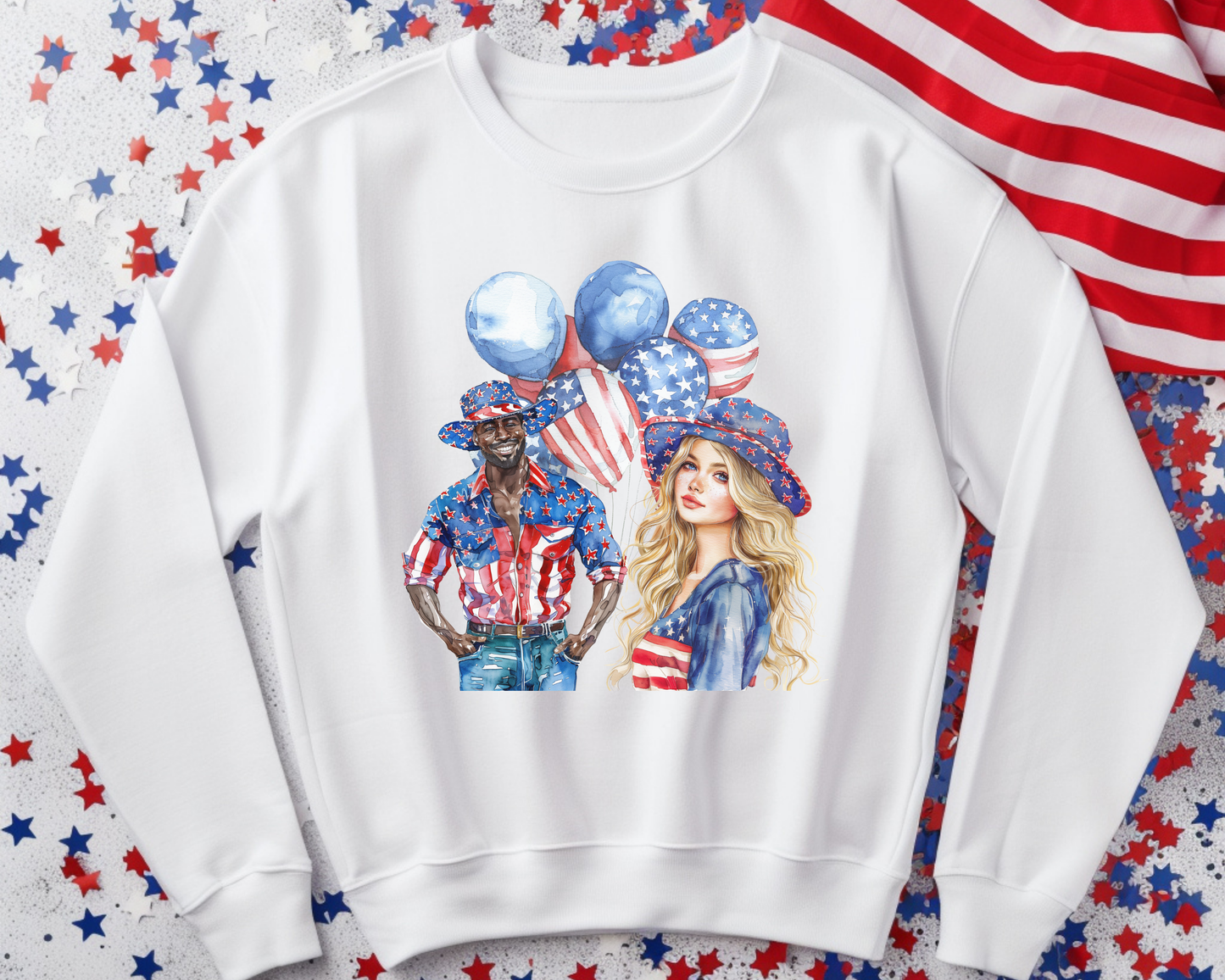 Celebrate the USA Sweatshirt | Unisex