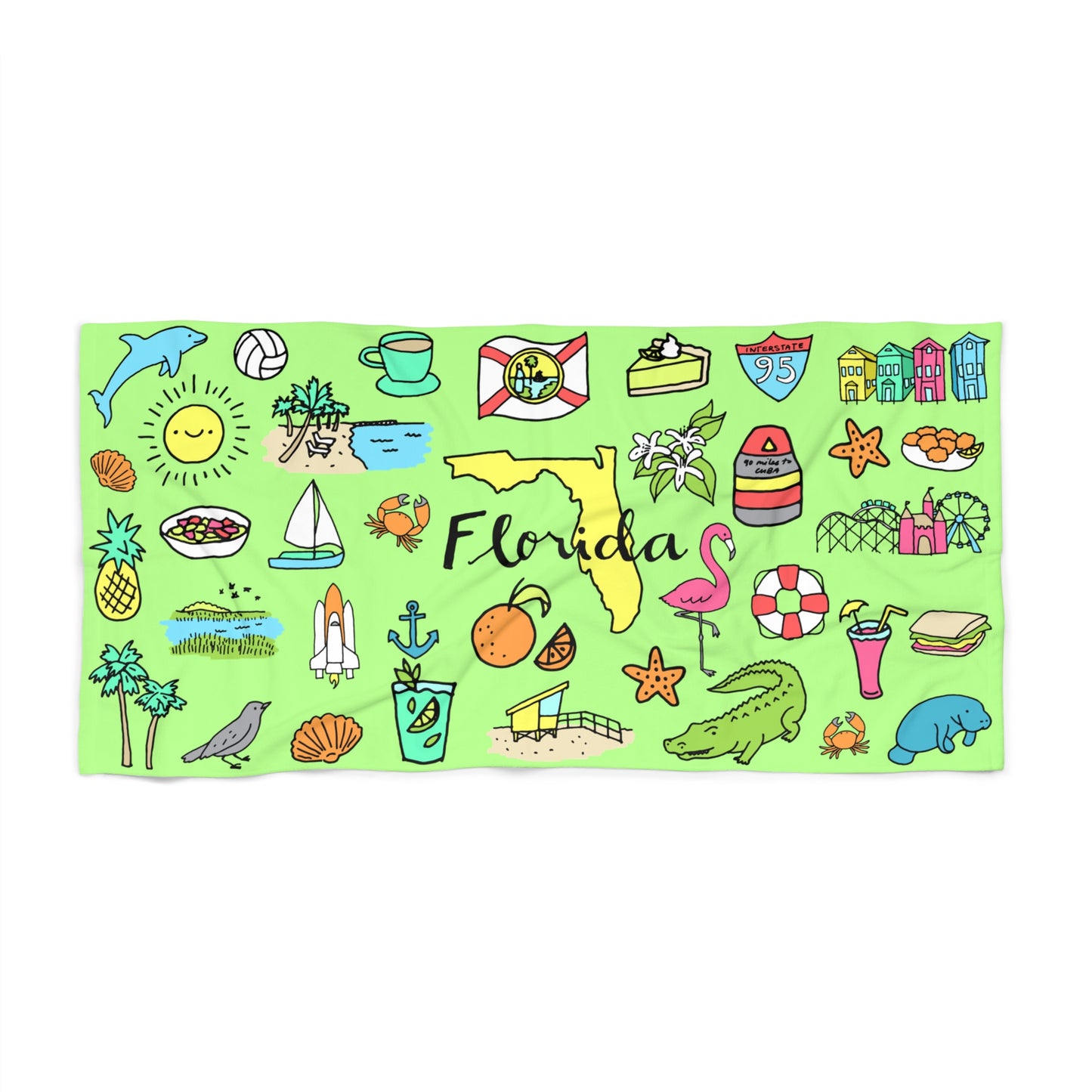 Tropicool Florida Towel