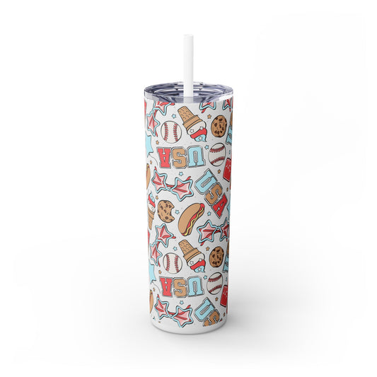 American Treats Skinny Tumbler