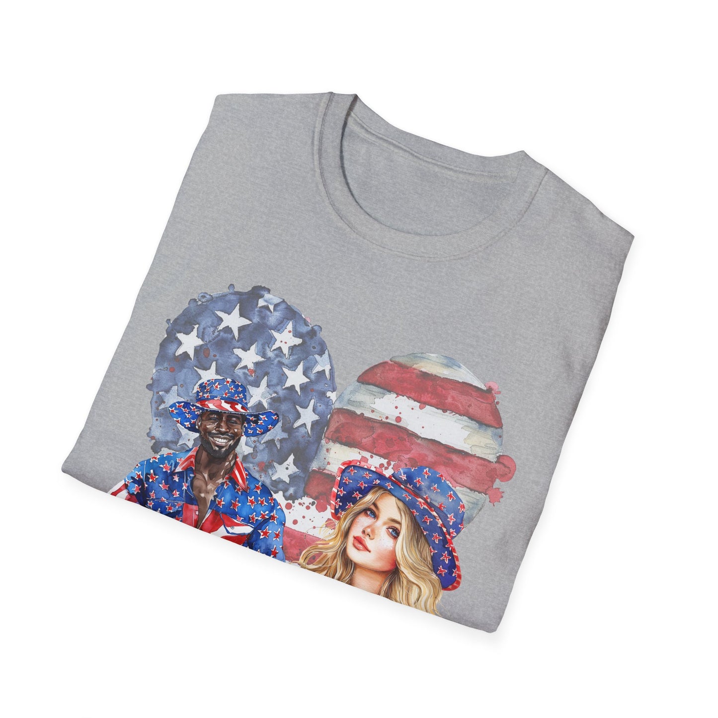 Red, White & Love T-Shirt | Unisex