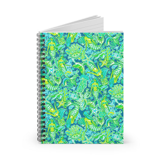 Emerald Mermaid Notebook