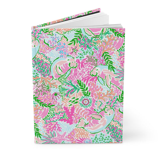 Manatee Paradise Hardcover Journal
