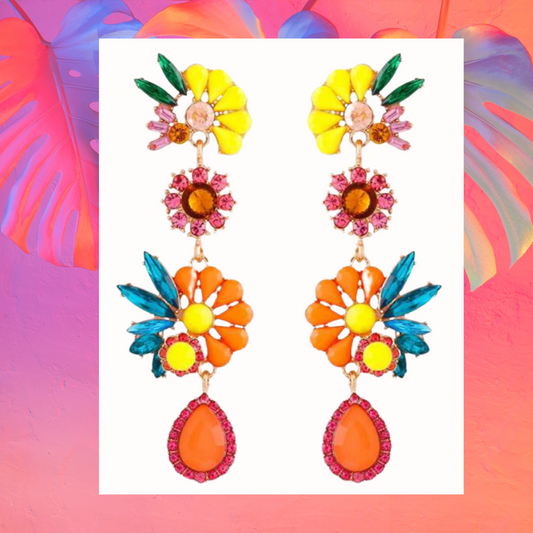 Sunset Bloom Earrings