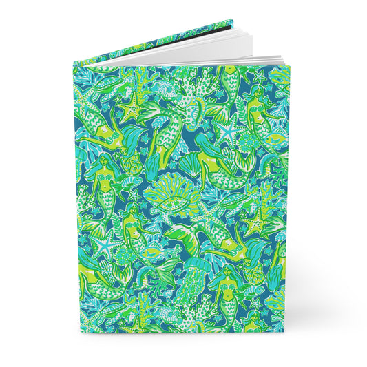 Emerald Mermaid Hardcover Journal