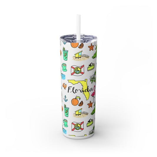Tropicool Florida Skinny Tumbler