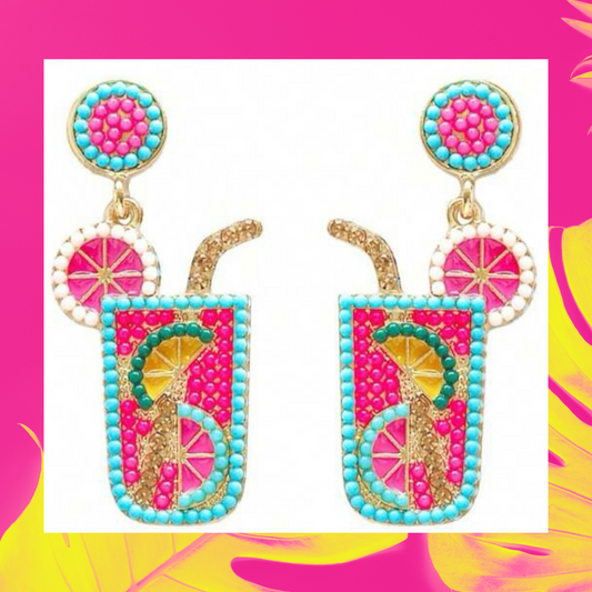 Tropical Sunset Earrings