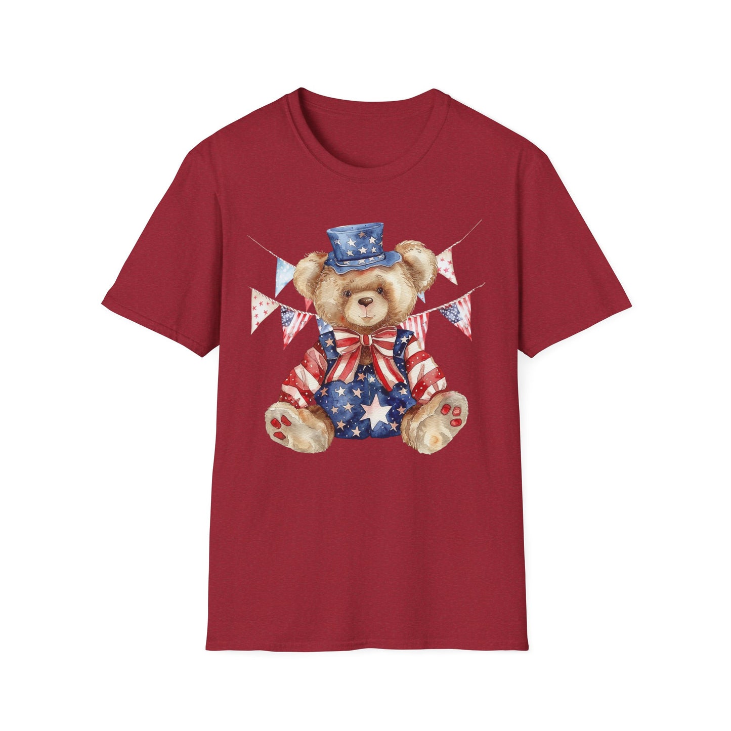 Patriotic Teddy Bear T-Shirt | Unisex