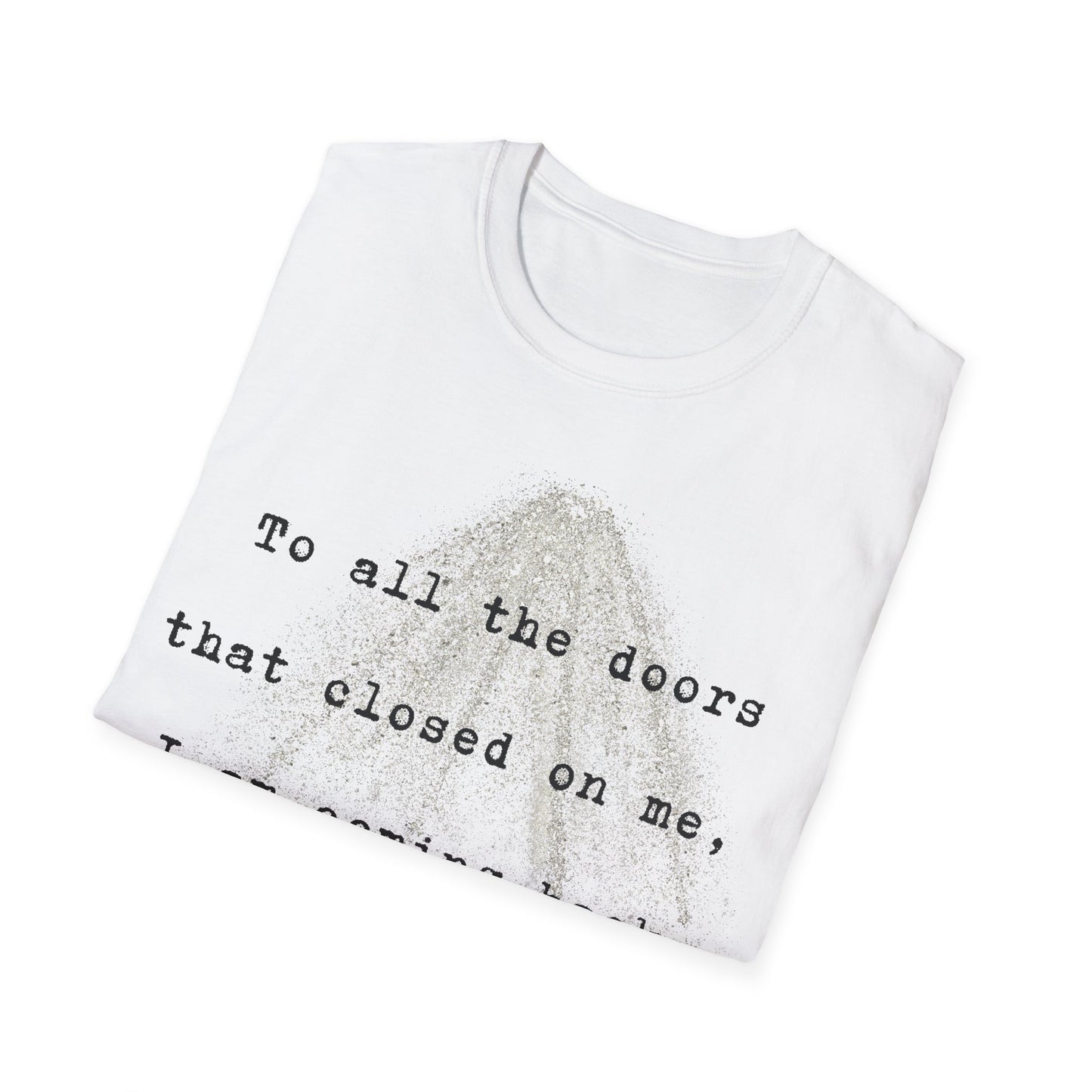 Closed Doors, Bought Buildings | white | Unisex