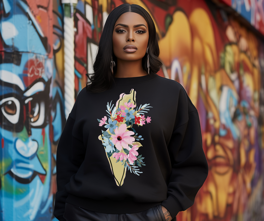 Mapwear: Palestine Edition Sweatshirt | Women