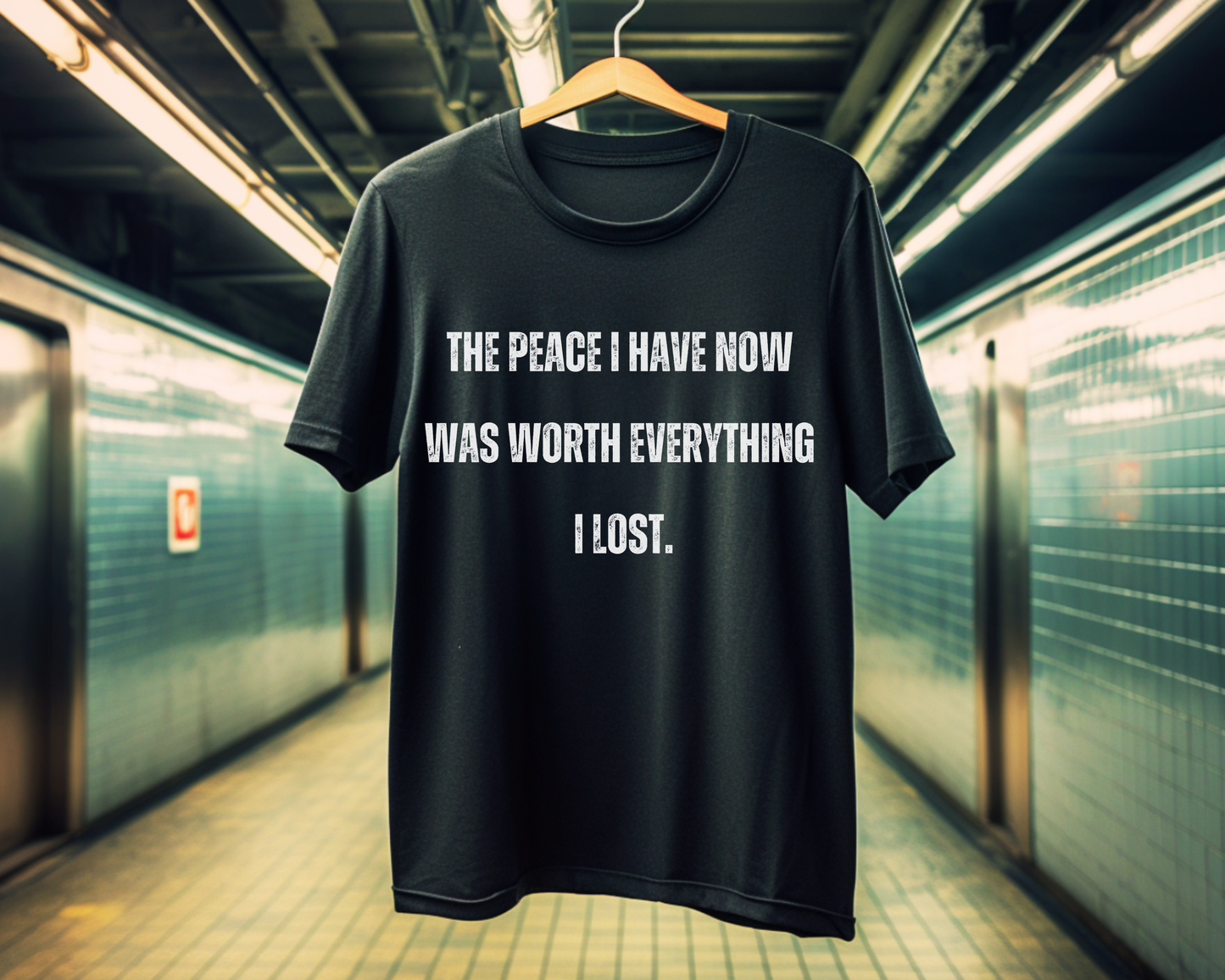 Peace Beyond Loss | black | Unisex