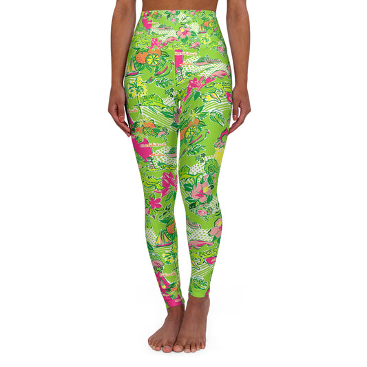 Sunshine State High Waisted Yoga Leggings