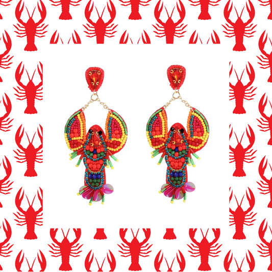 Lobster Chic Earrings