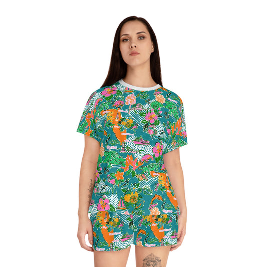 Sunshine State Women's Short Pajama Set