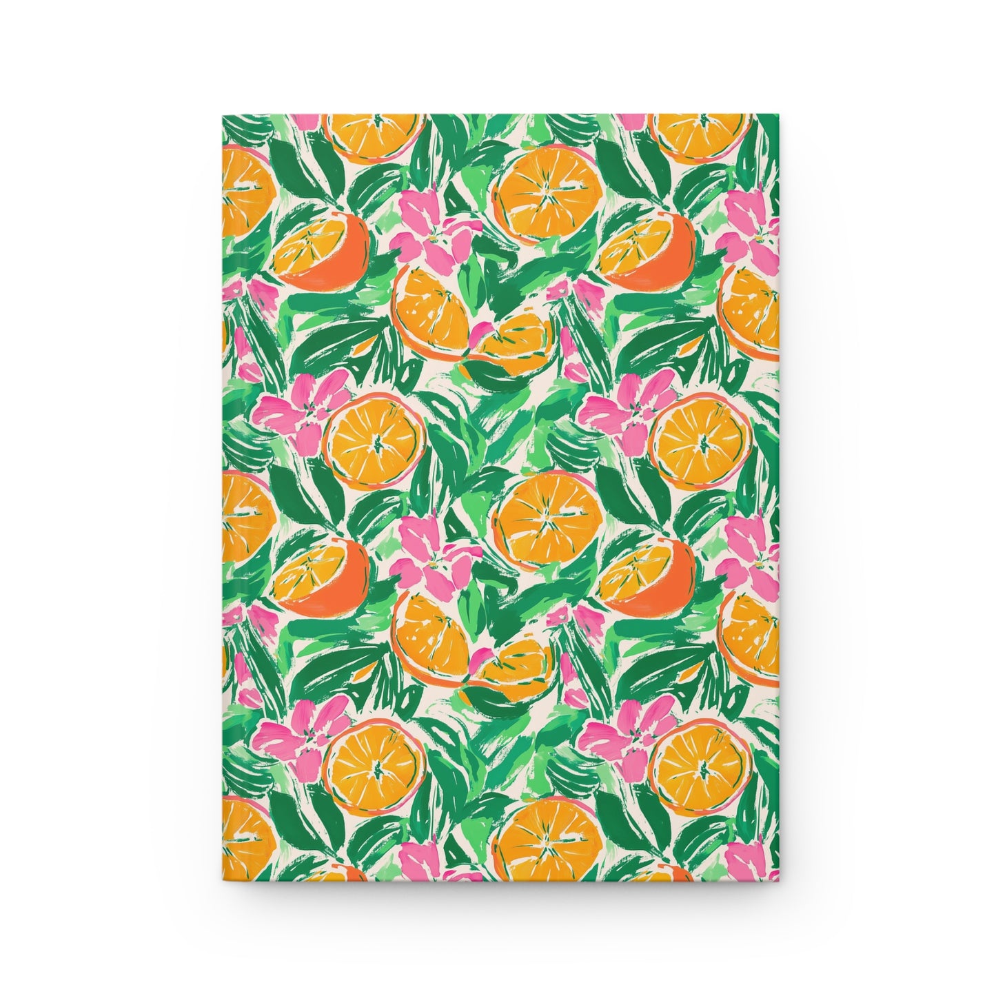 Sunshine Citrus Hardcover Journal