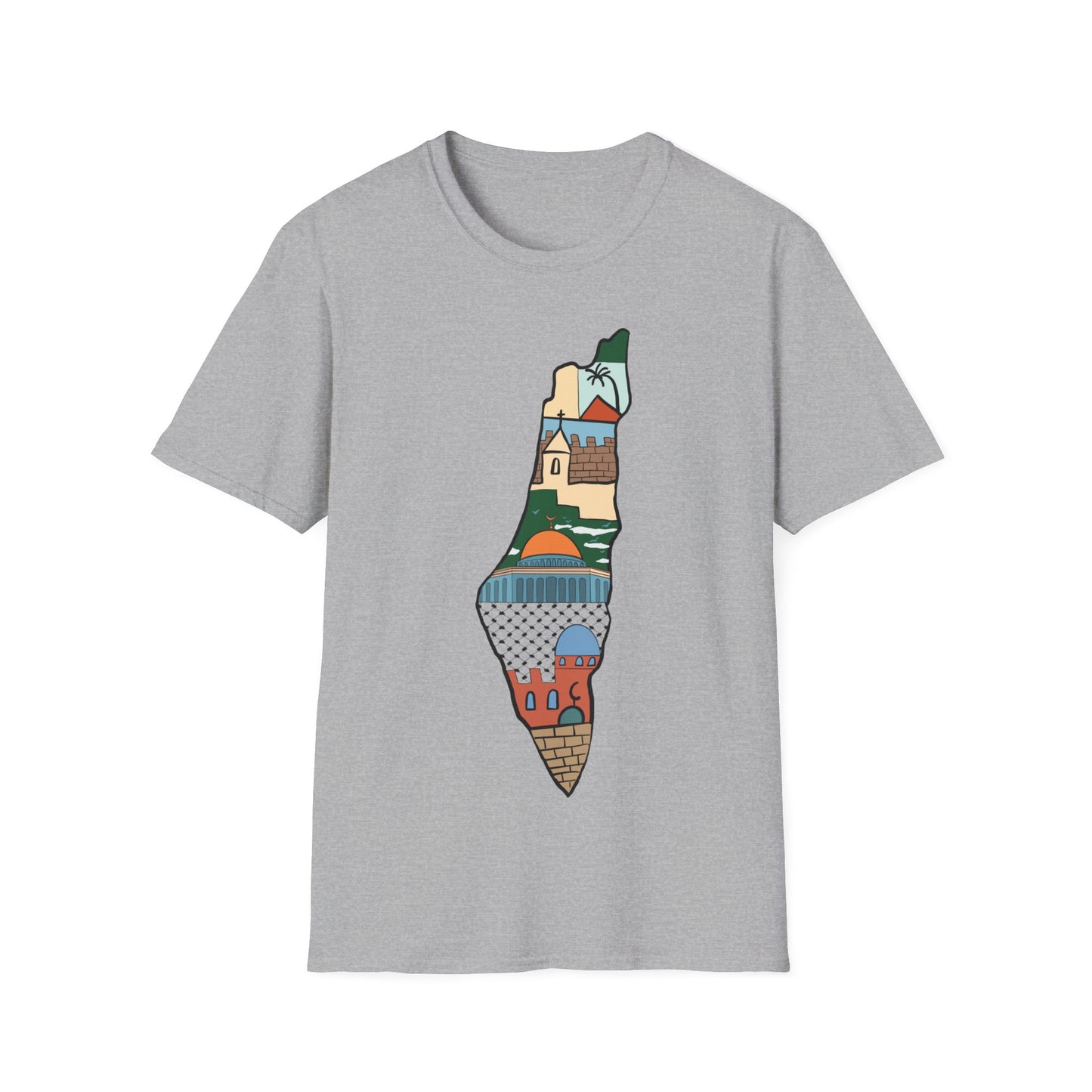 Mapwear: Palestine Edition T-shirt | Men