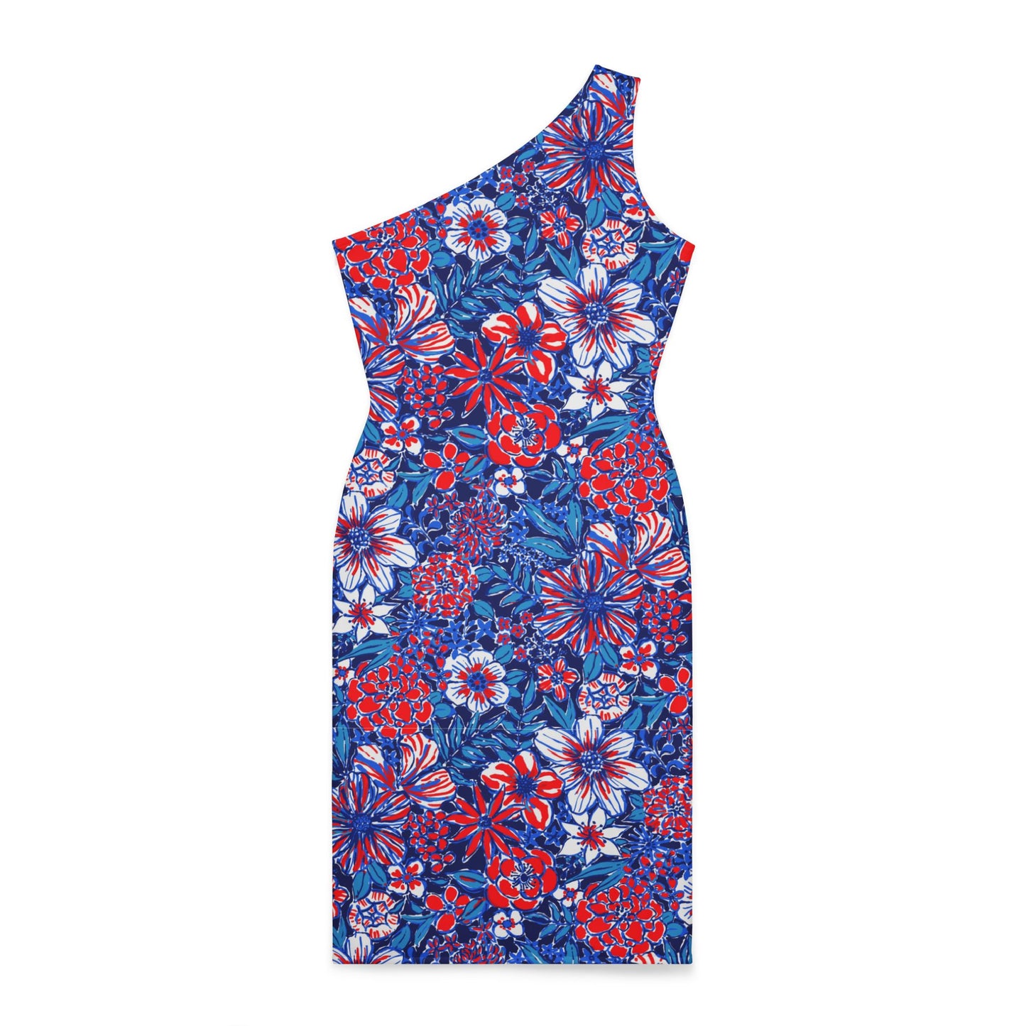 Liberty Garden One Shoulder Dress