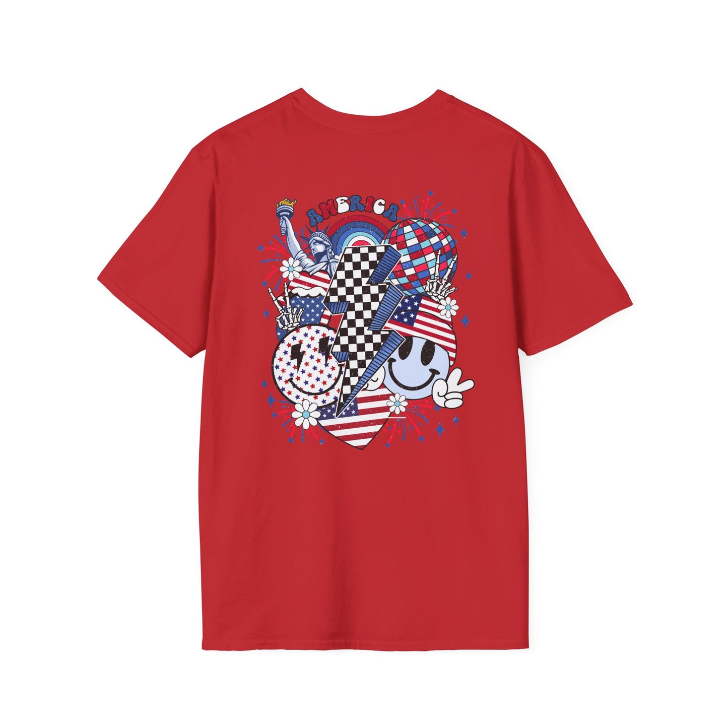 Patriotic Smile T-Shirt | Unisex