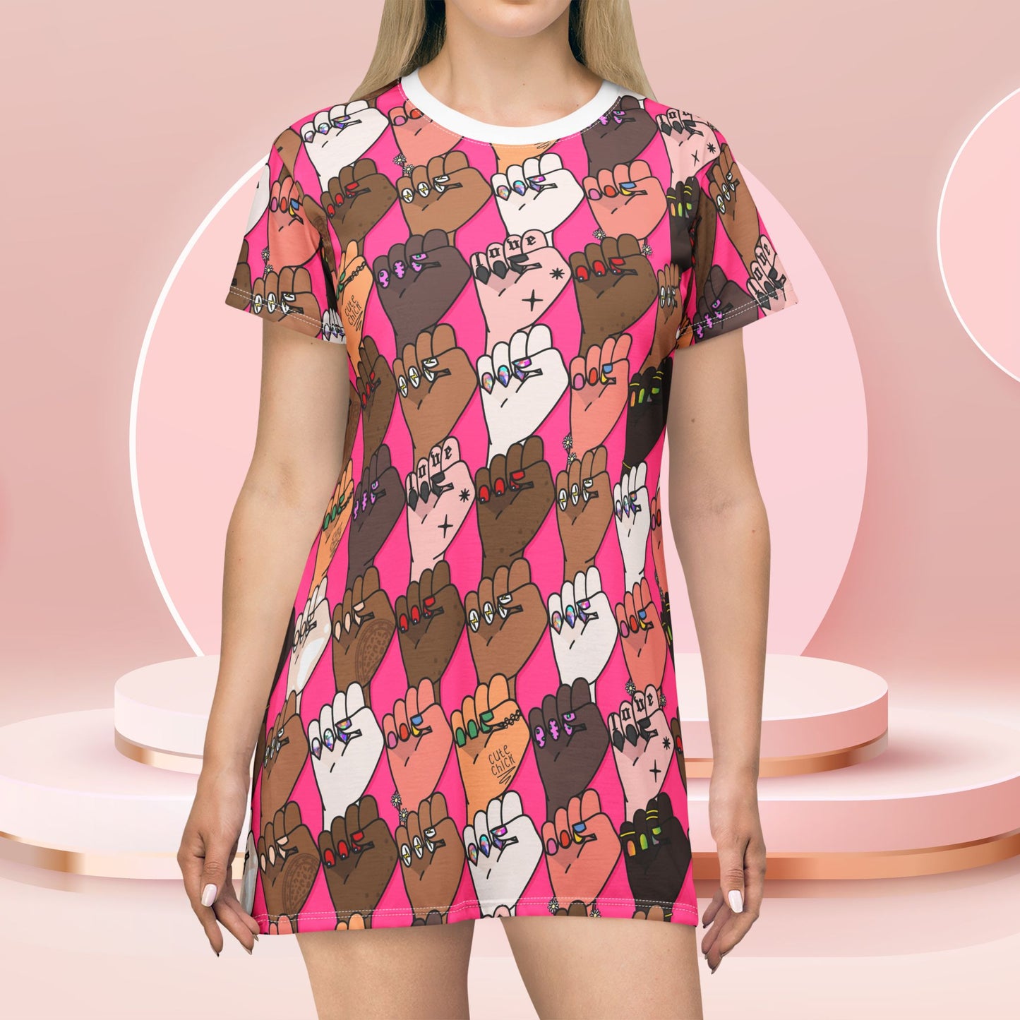 Raising Our Voices T-Shirt Dress