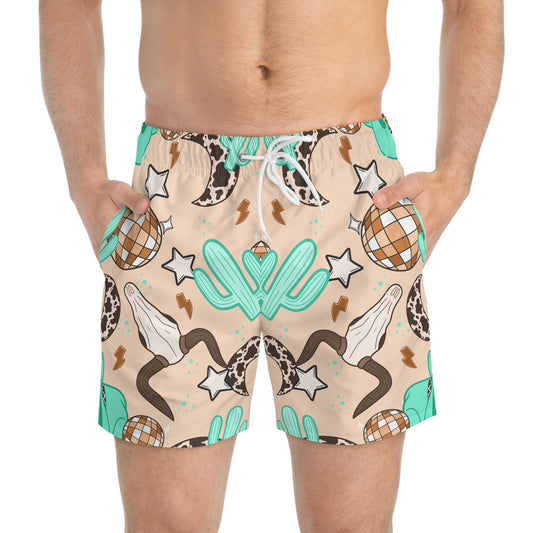 Rodeo Rave Swim Trunks