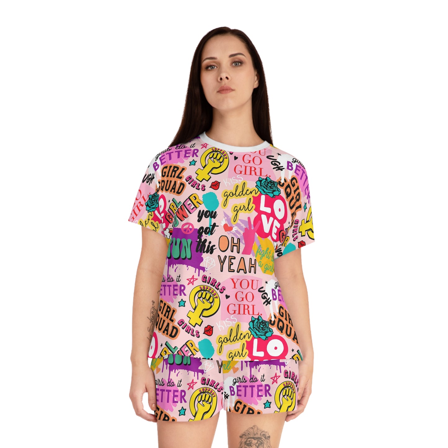 Girl Squad Short Pajama Set