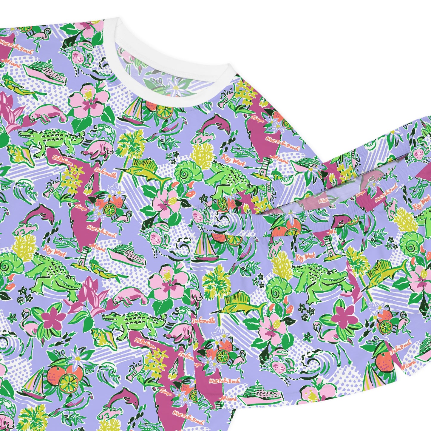 Sunshine State Women's Short Pajama Set
