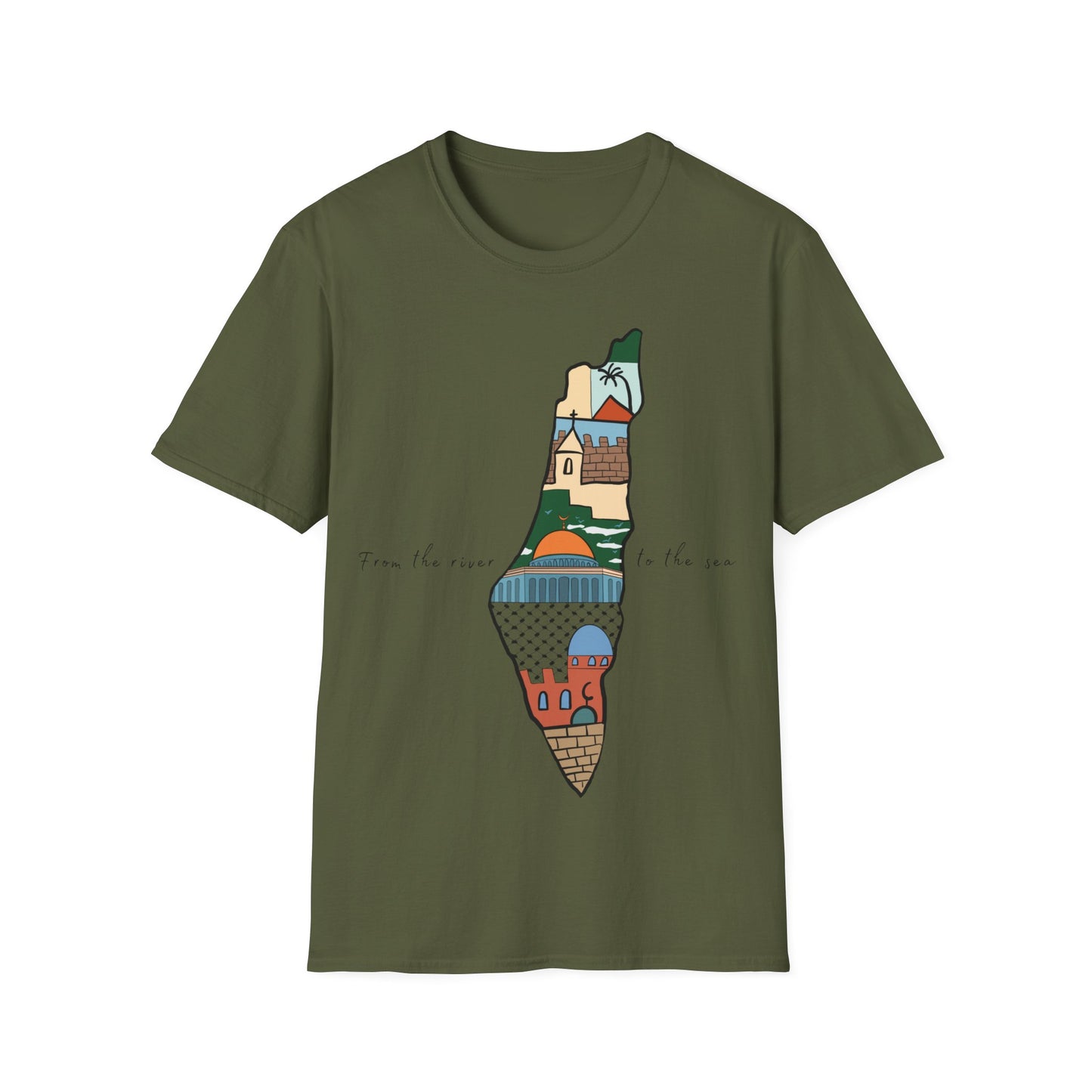 Mapwear: Palestine Edition T-shirt | Men