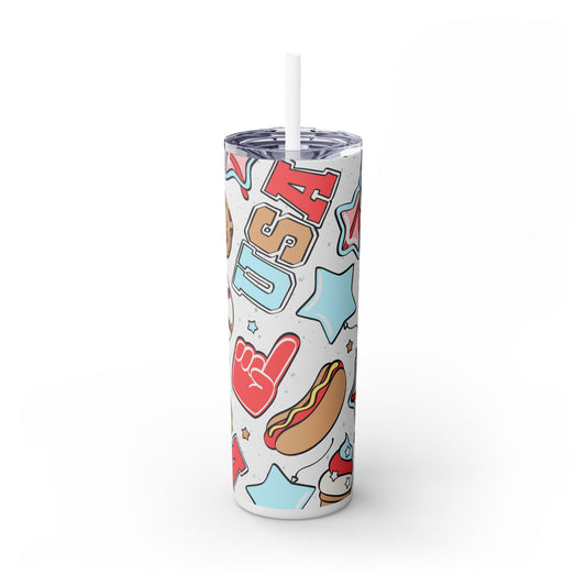 American Treats Skinny Tumbler