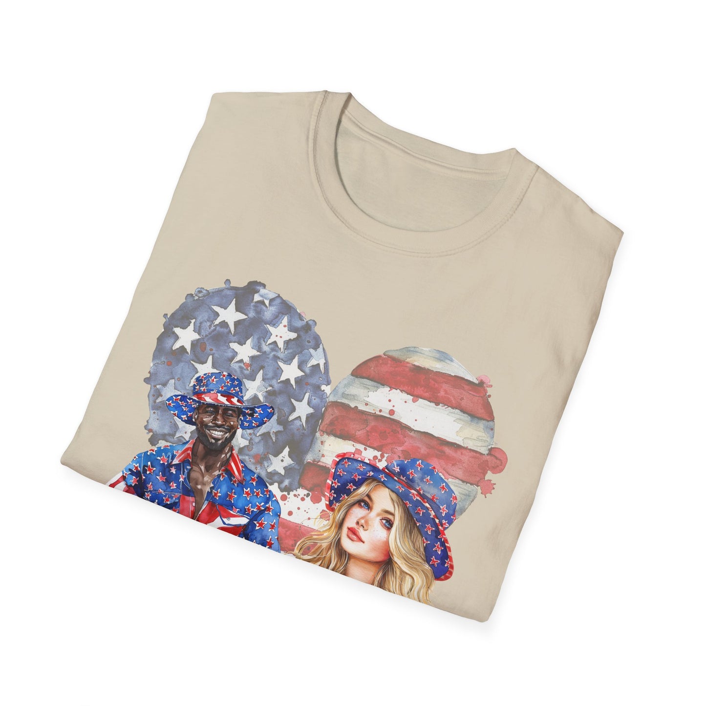 Red, White & Love T-Shirt | Unisex