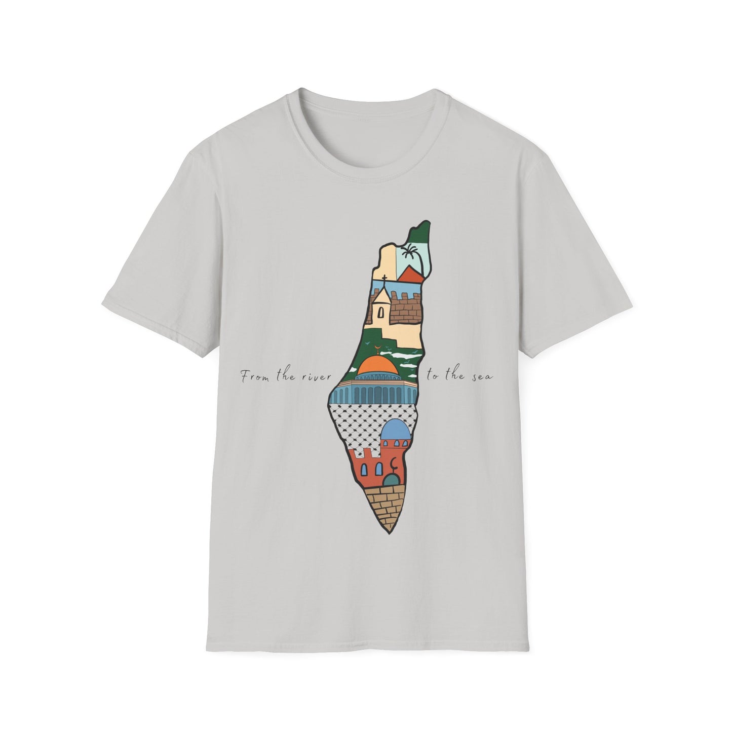 Mapwear: Palestine Edition T-shirt | Women