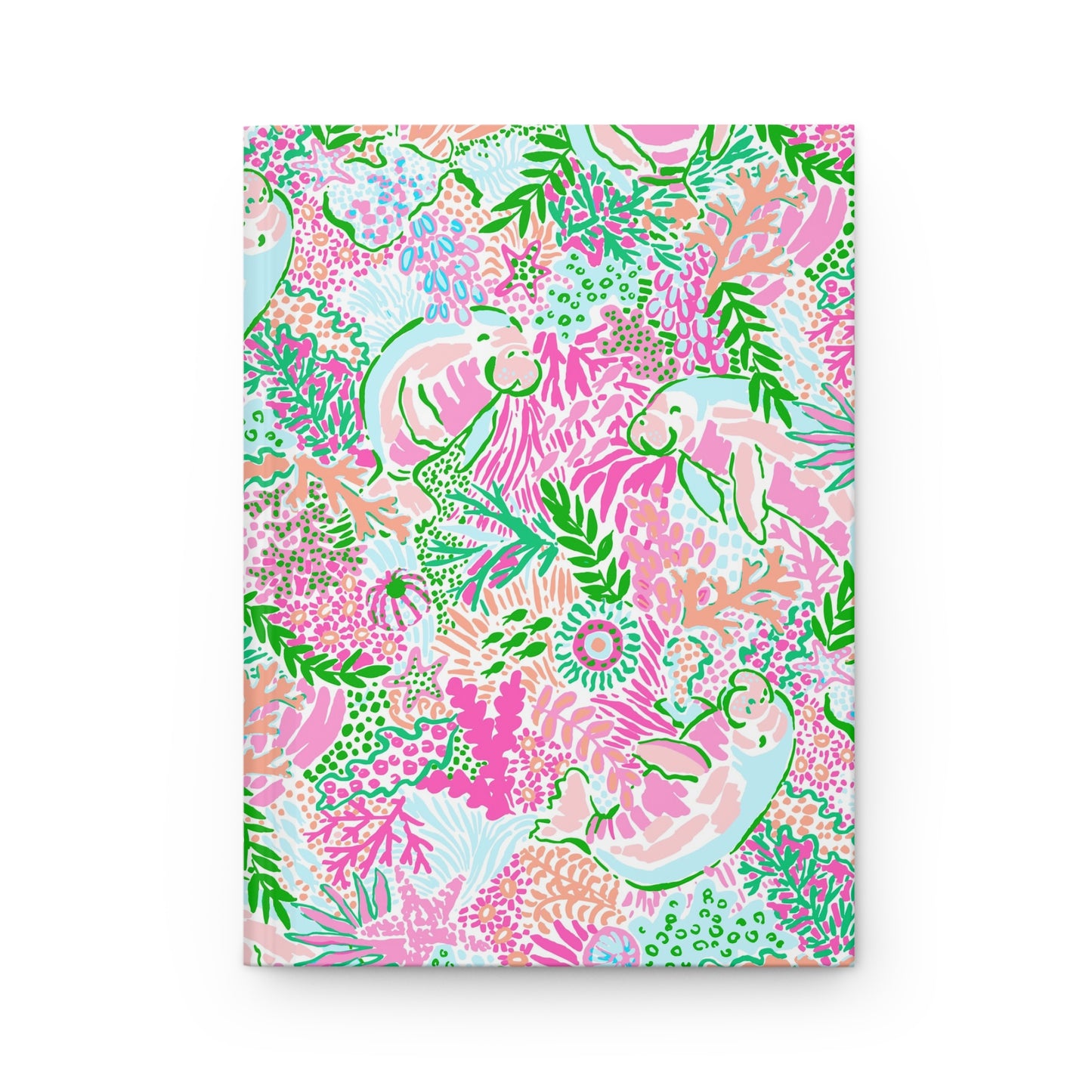 Manatee Paradise Hardcover Journal